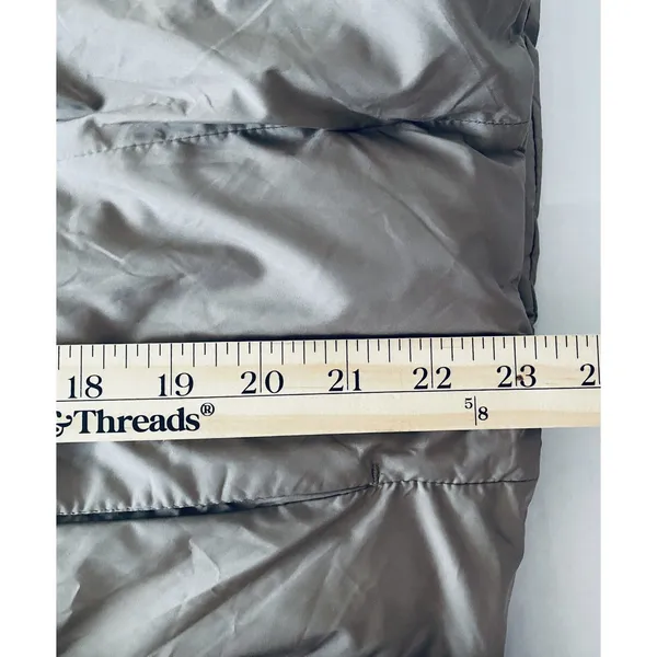 Bernardo Softy Glam Ecoplume Shawl Collar Puffer Jacket Belted Eco Friendly XS - Image 13