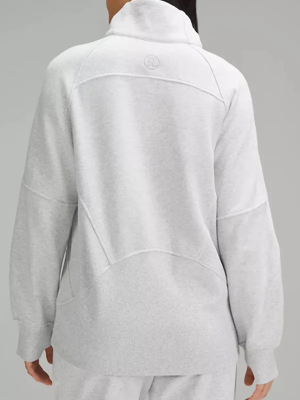 Lululemon Scuba Oversized Funnel - Neck half Zip Long - Image 4