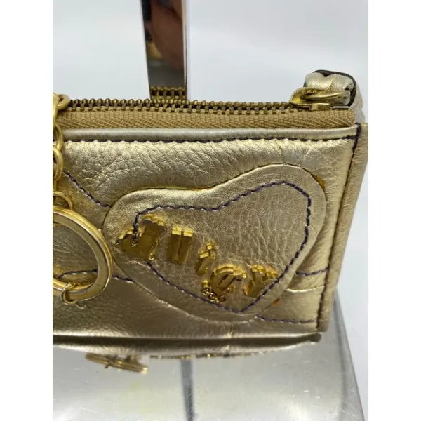 Juicy Couture Women's Gold Cosmetic Bag - Image 3