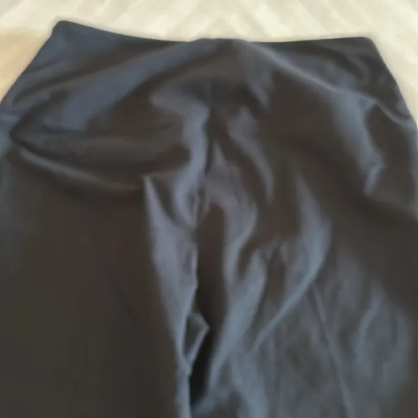 Sasha Women’s Basic Black High Waisted Leggings Size L - Image 7