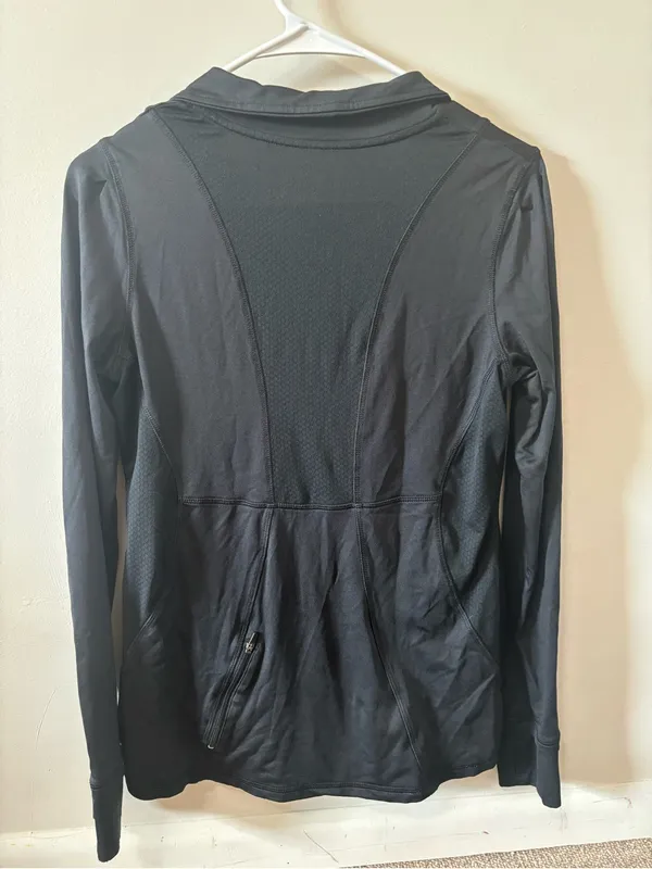Champion Black Women's Quarter-Zip Athletic Pullover - Image 2