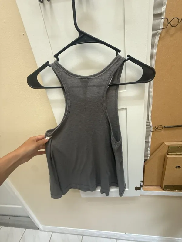 Free People Ribbed Racerback Tank Top Size S/P - Image 3