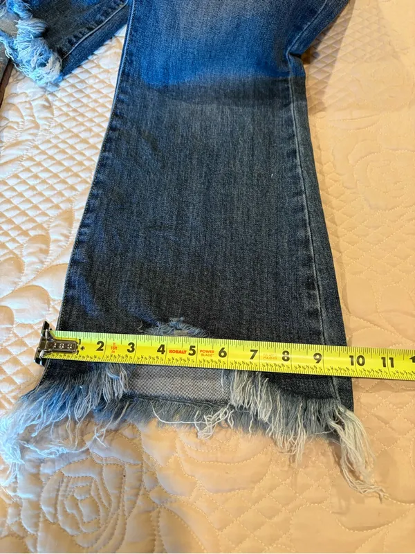 Risen Los Angeles women’s jeans style RDP5599 size 11/30 blue - Image 14