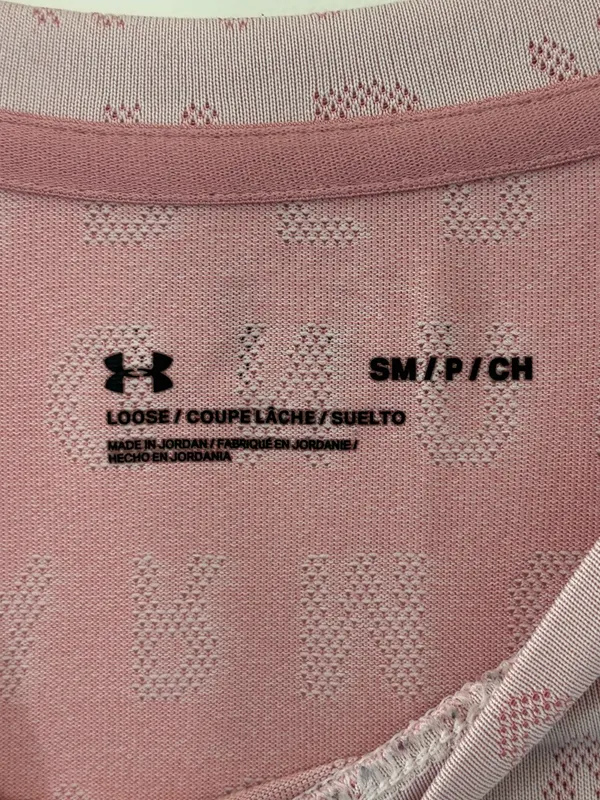 Under Armour Pink Athletic T-shirt - Image 4