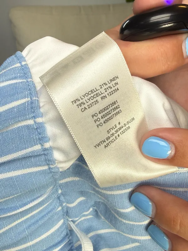 NWT Aritzia Cruiselinen Lodge Pant Size large - Image 9