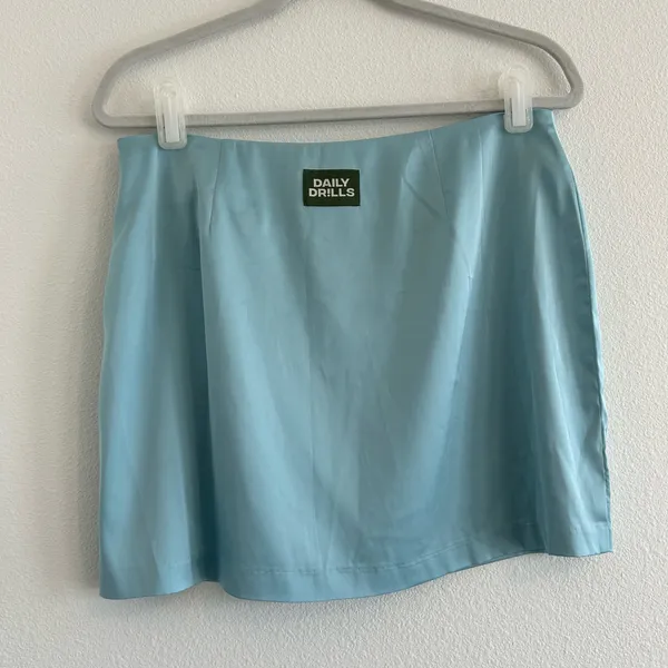 Daily Drills Silky Mini Skirt - Image 6