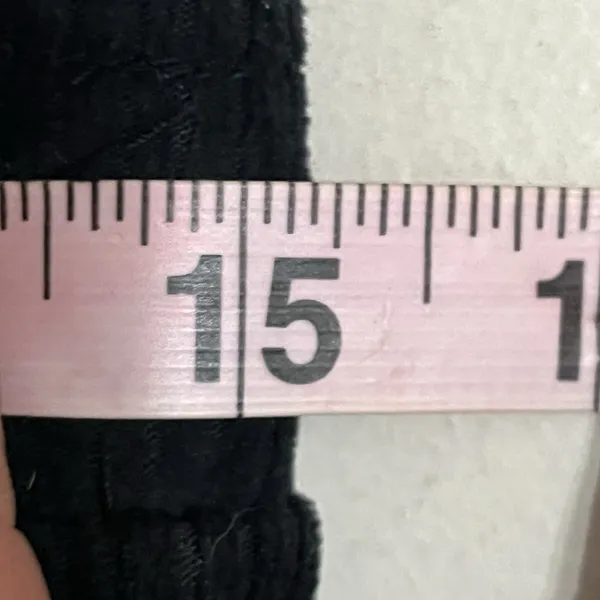 Aerie Women's Black Ribbed Flare Leggings Size‎ Medium Regular Loungewear - Image 3