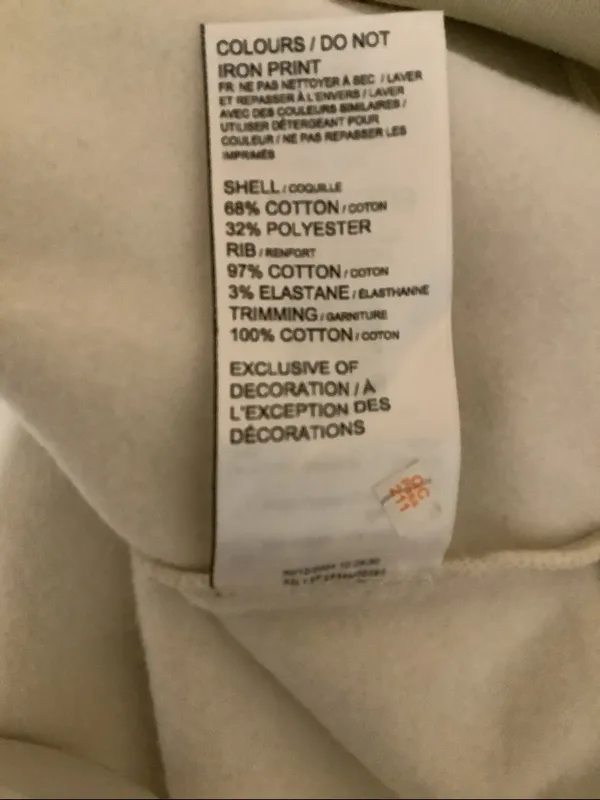 Puma Size Large Women’s In Alpine Snow Floral-Back Crewneck Sweatshirt. New - Image 8