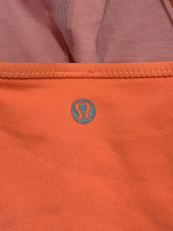 Lululemon Surya Pink Orange Strappy Back Athletic Yoga Tank Top Women’s Size 10 - Image 9