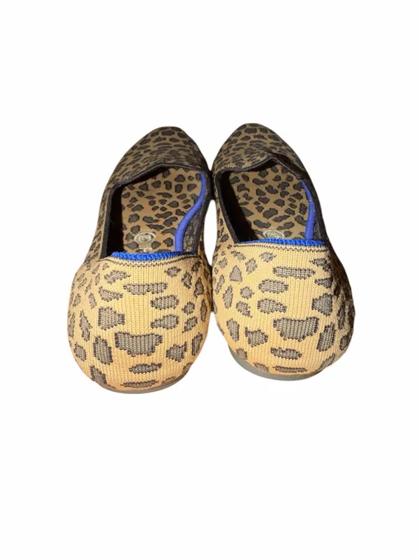 Rothy’s The Loafer Leopard Print Slip-On Brown Black Size 11 - Image 3