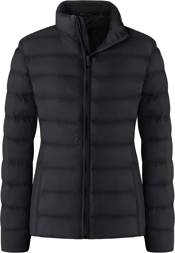 Packable Puffer Jacket Windproof Lightweight - Image 7