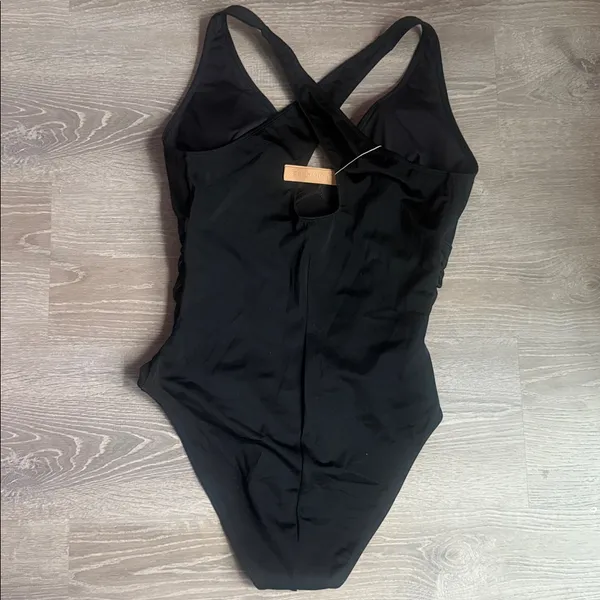 NEW Smart Sculpt Shapellx Ruched Twist- Front Shaping Swimsuit XXL - Image 3