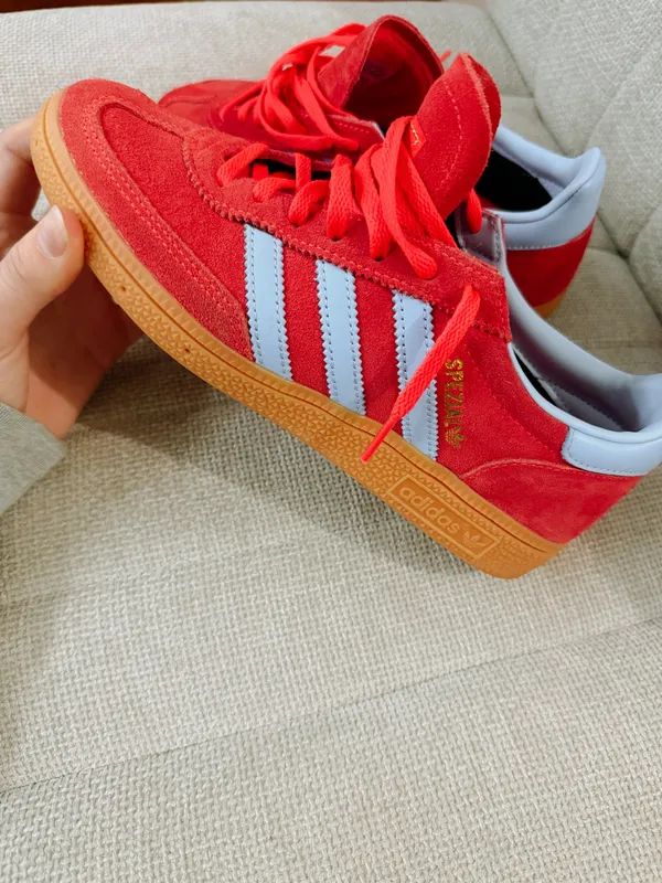 Adidas Spezial Blue and red shoes - Image 3
