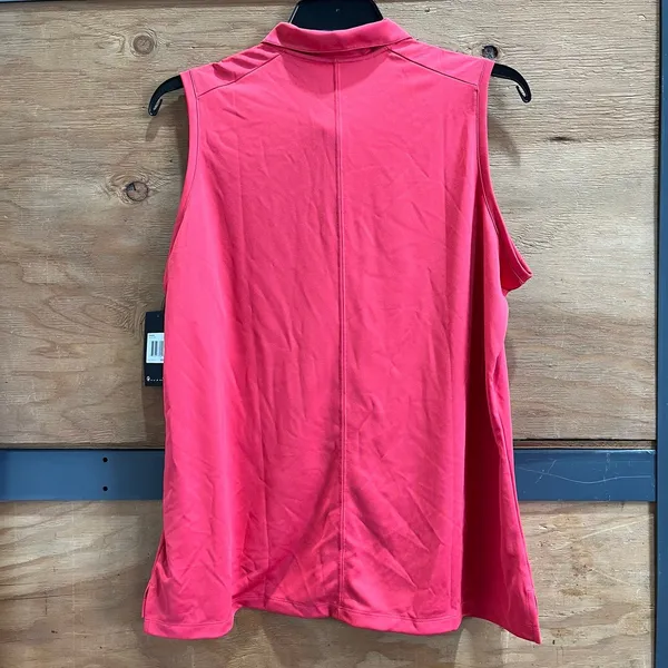 Nike Golf Polo Shirt Sleeveless Fuchsia 884873-691 Dri-Fit Women Size 2XL - Image 2