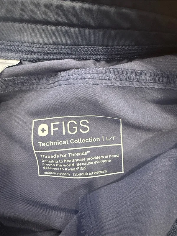 Figs women’s Kade straight scrub pants size large/T. - Image 4