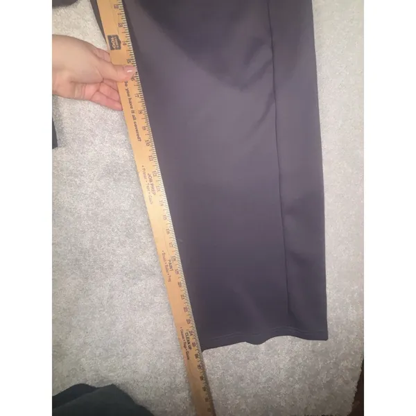 adidas womens wide leg‎ strata high waisted pants xl - Image 10