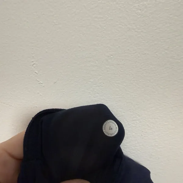 Lululemon Align High-Rise Ruched Waist Nulu Pant 25" True Navy Size‎ 4 - Image 8