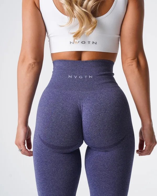 NVGTN purple Camo Leggings - Image 3