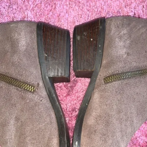 Steve Madden Fringe Brown Booties Size 7.5 - Image 8