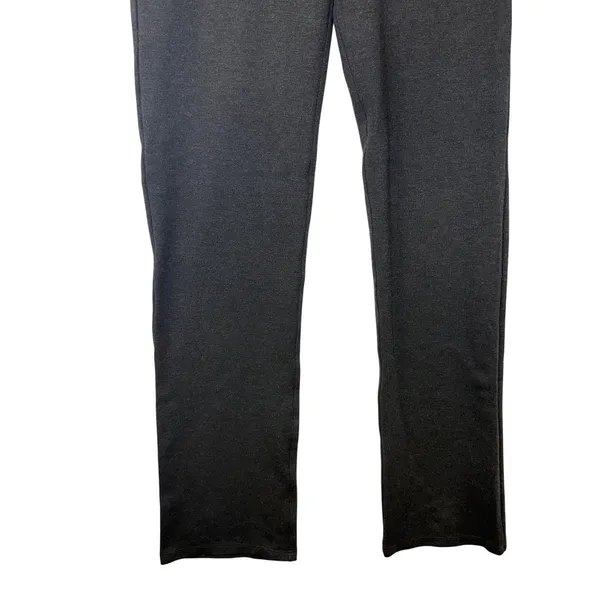 Betabrand Dress Pant Yoga Pants Charcoal Gray Straight Leg Work‎ Office Mens M - Image 5