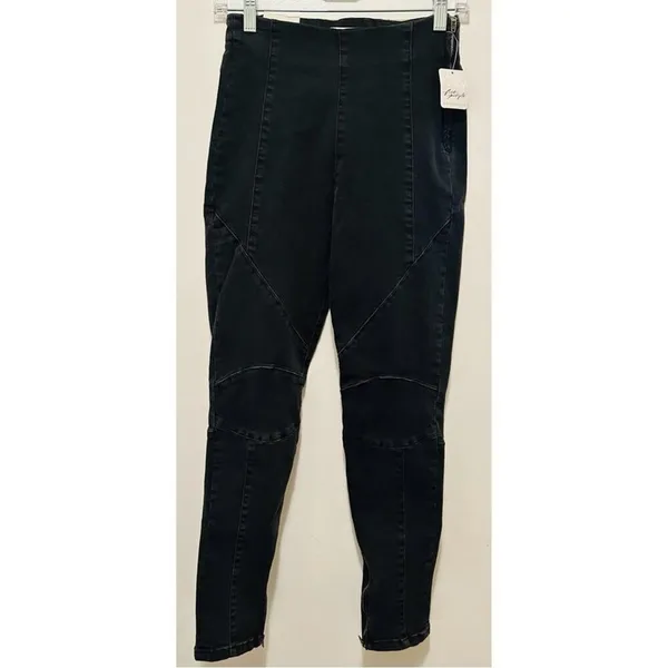 Free People We The Free Bella Moto Mid Rise‎ Skinny Jeans Sz.24 NWT - Image 9