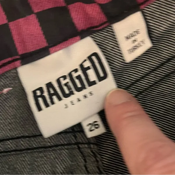 RAGGED PREIST Checkered Rook Jean‎ - Image 8