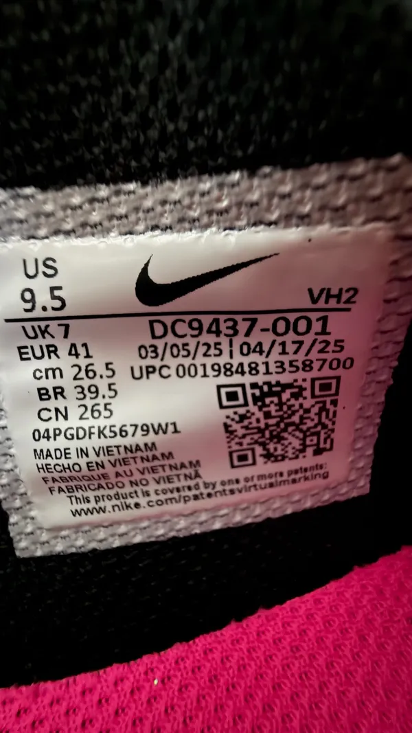 Nike Air Max Excee Black Pink Blast Women's Running Shoes Size 9.5 DC9437-001 New - Image 10