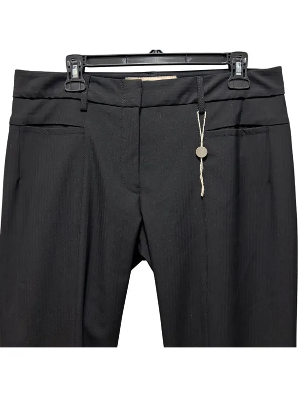 Marithe Francois Girbaud Black Heel Calks Pants Size US 32 Made In Italy - Image 3