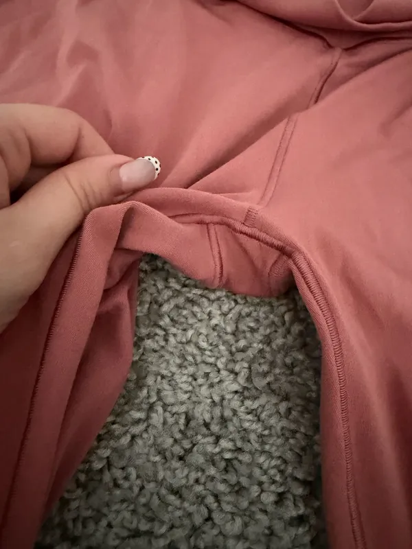 Aerie pink crossover flare leggings - Image 9