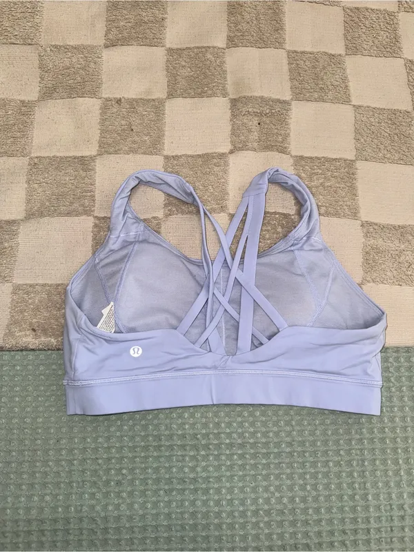 Lululemon Free‎ to Be Elevated Bra *Light Support, DD/DDD(E) Cup Pastel Blue 10 - Image 3