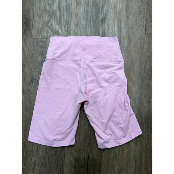 Tna Aritzia Womens High Waisted Biker Shorts Light Pink Size S Activewear‎ 3204 - Image 2
