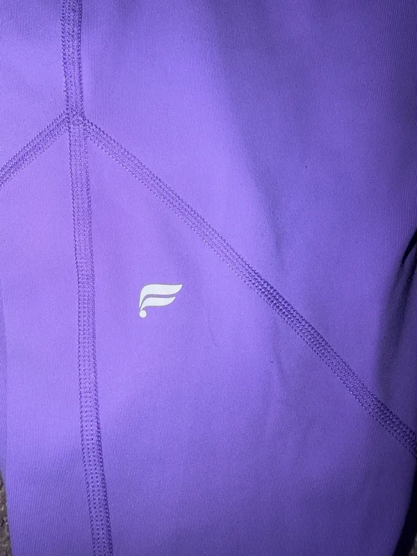 Purple Fabletics Leggings - Image 3