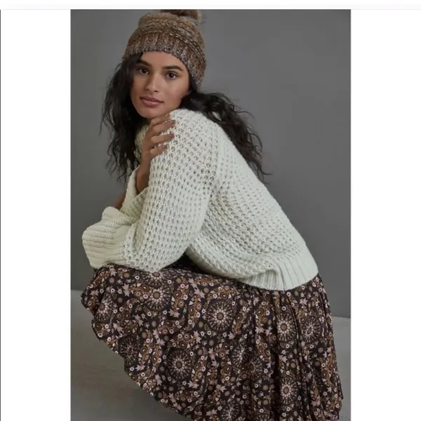 Anthropologie Maeve Dionne Sweater Small S New NWT RARE HTF GORGEOUS - Image 5