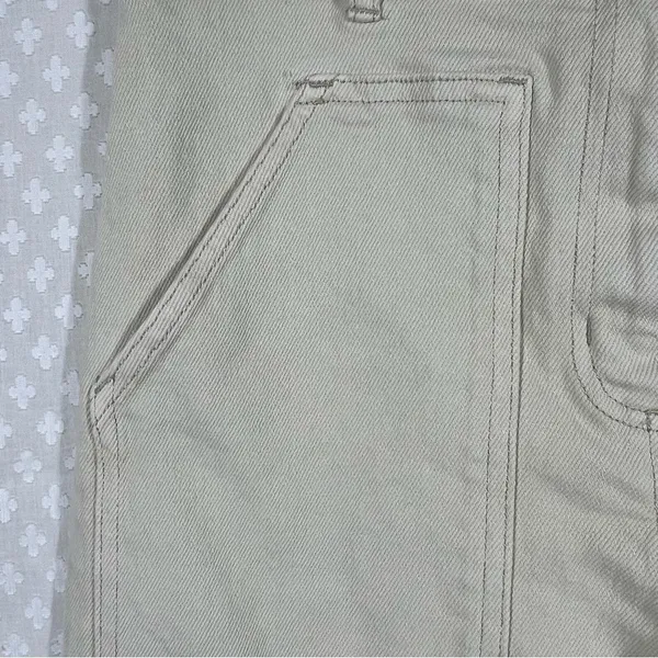 Wilfred Free Cream Denim Pocket‎ High Rise Pants - Image 3
