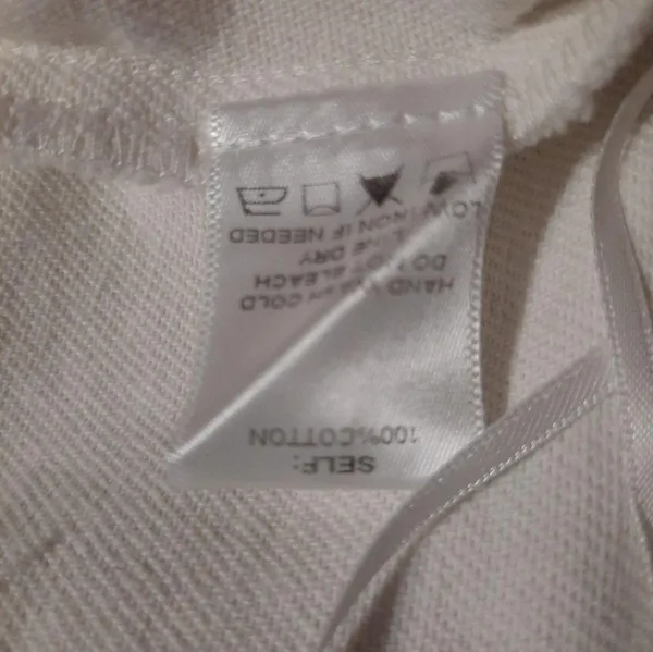 Altar'd State White Denim Skort Size Small - Image 6