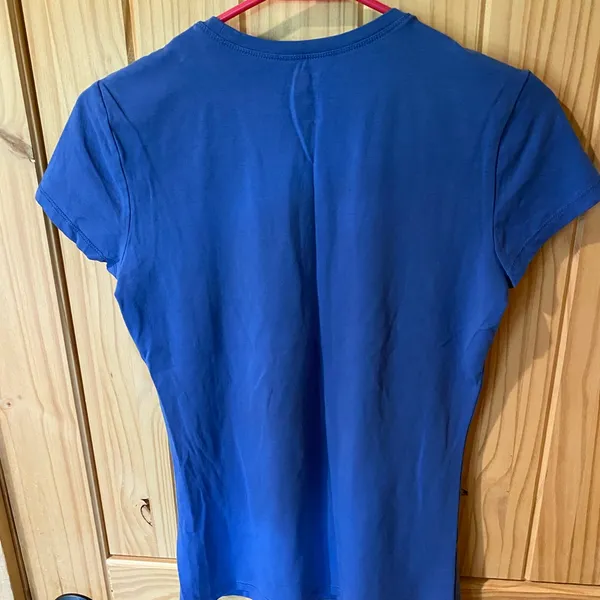 GAP Women's Short Sleeve Tee in Blue - Image 4