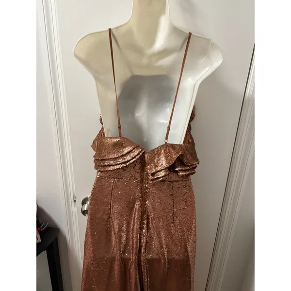 C/Meo Collective metallic sequin midi dress - Image 7