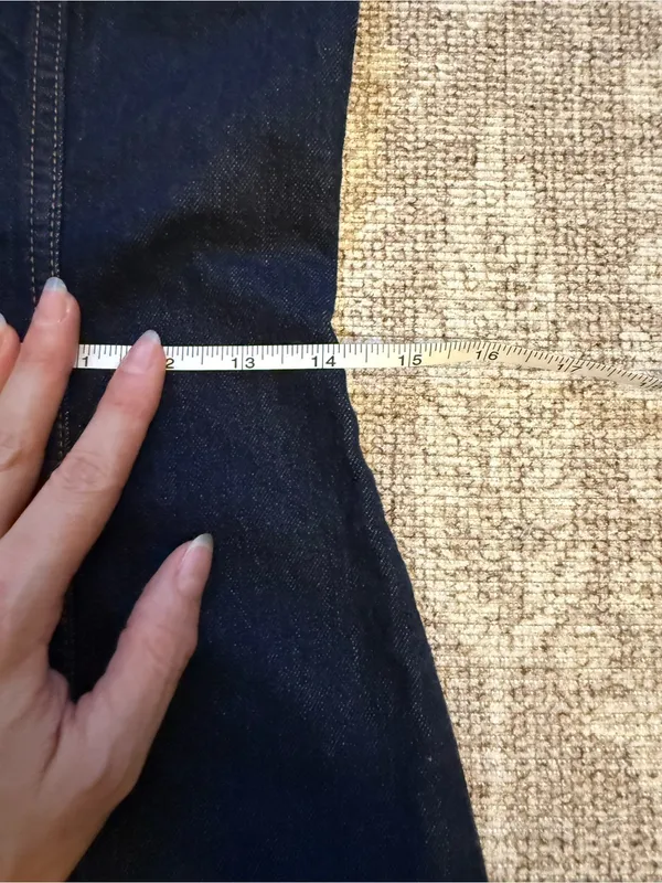 ✨Abercrombie & Fitch Dark Denim Strapless Mini Dress Small✨ - Image 4
