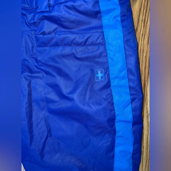 Super Cute New Swiss Tech Vibrant Blue Ski Pants! - Image 4
