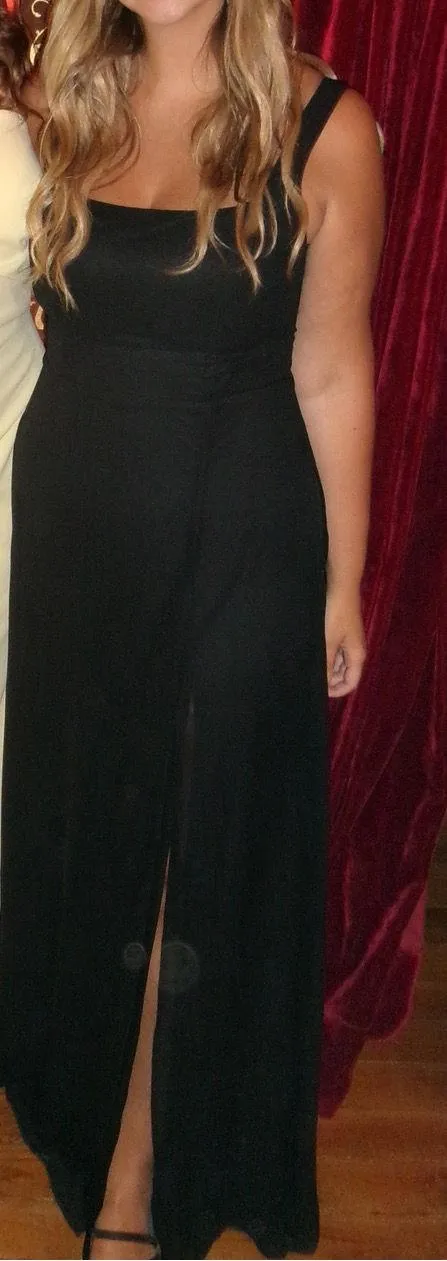 Black Chiffon Maxi Dress from Birdy Grey - Image 2