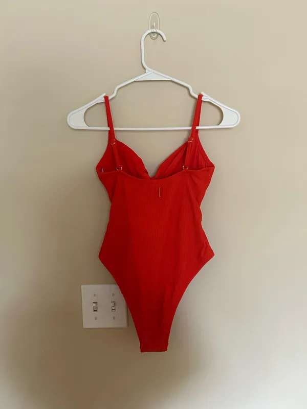 Billabong One-Piece Swimsuit red - Image 3