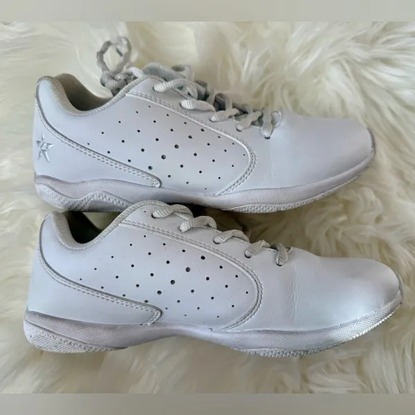 Rebel Rise Athletic White Sneaker Size 6 - Image 3