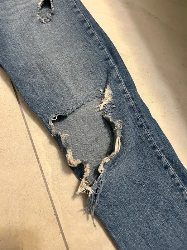 Abercrombie Ankle Straight Ultra High-Rise Jeans Curve - Image 4