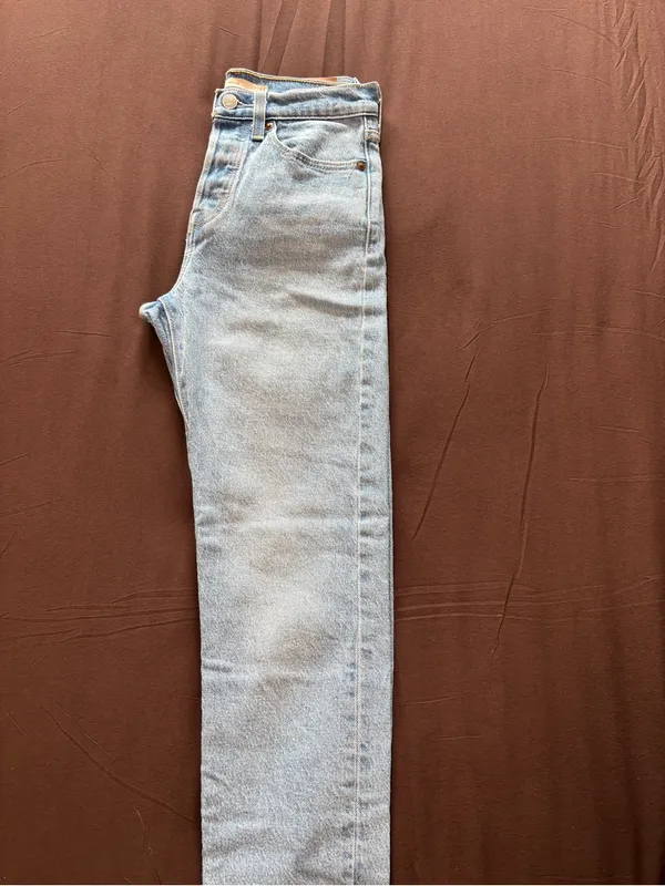 Levi's Women's High-Rise Light Blue Wedge Jeans - Image 3