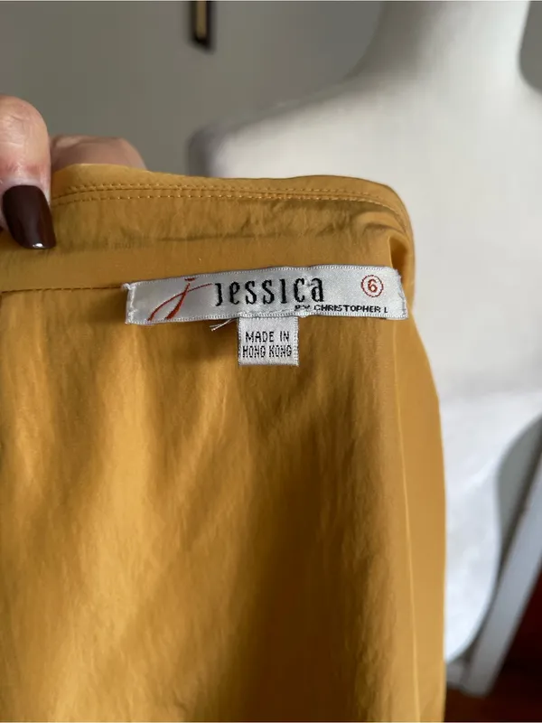 Jessica Brown Jacket with Mustard Contrast Lapel - Image 6