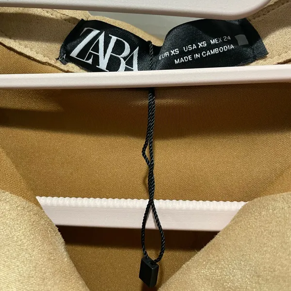Zara Super Soft Tan brown Jacket - Image 4