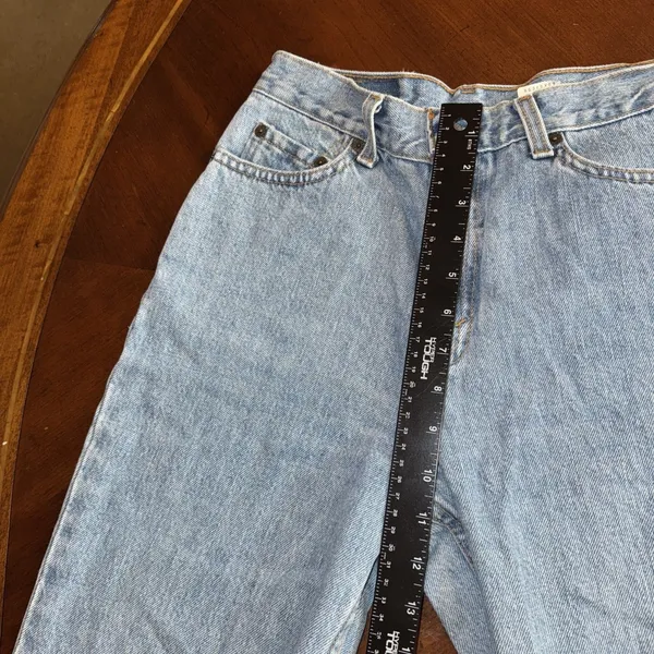 Levi’s Premium 512 Slim Tapered Leg Leans Size 6 MIS L Made In USA - Image 7