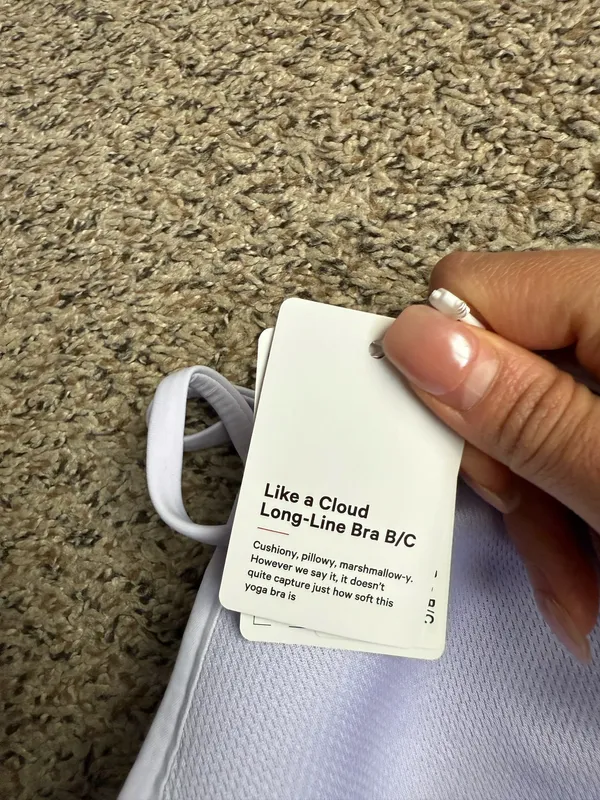 Lululemon Like a Cloud Longline Bra - Image 5