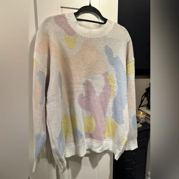 NWT Petal Dew Multi Color Sweater Size M - Image 2