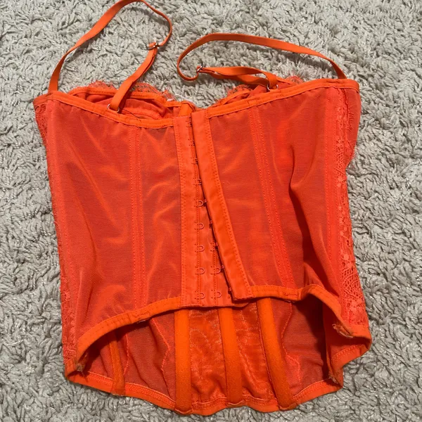 Orange corset Size XS - Image 2